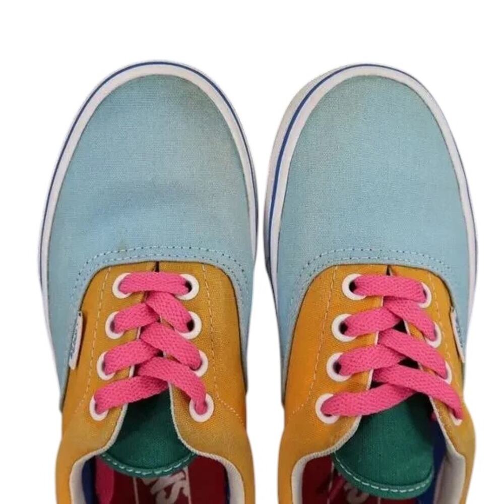 Vans Shoes Womens 5.5 Sneakers Era Colorblock Skate Casual Lace Up Canvas Active - Picture 5 of 14